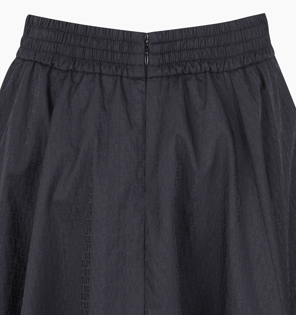 Black skirt with jacquard motif - sisley k longuette skirts - Black | Sisley K image number 4
